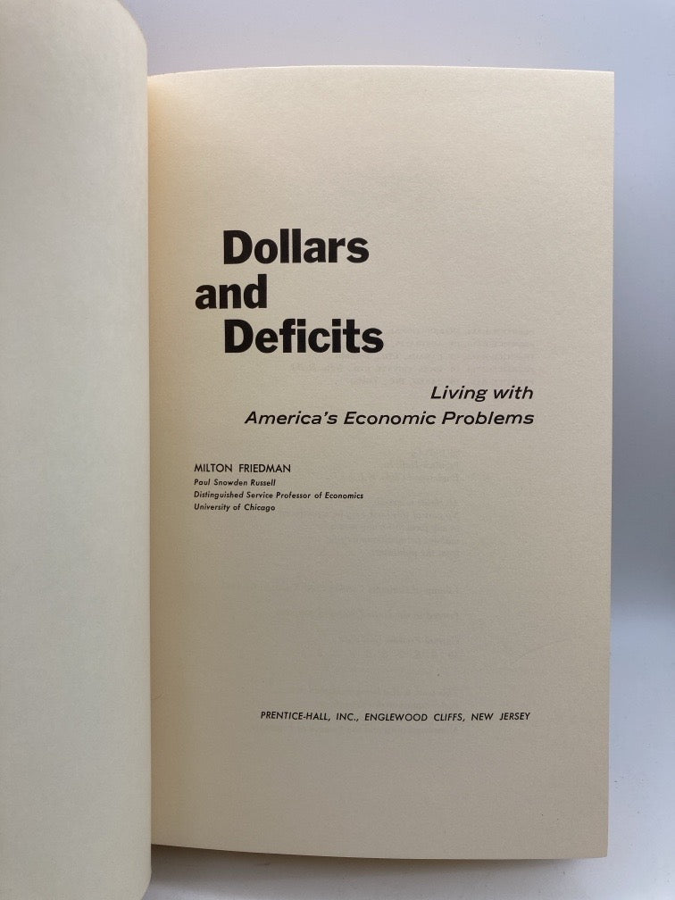 Milton Friedman Vintage Book Collection