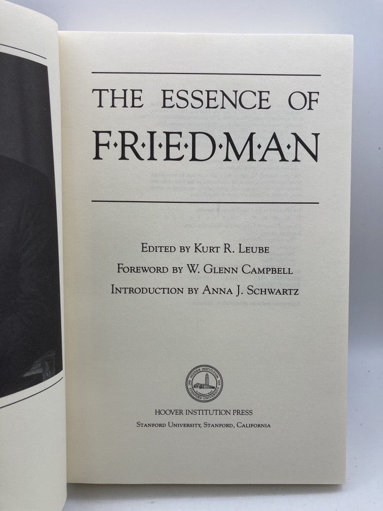 Milton Friedman Vintage Book Collection
