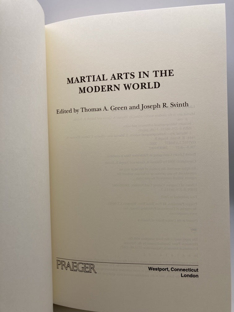 Martial Arts in the Modern World