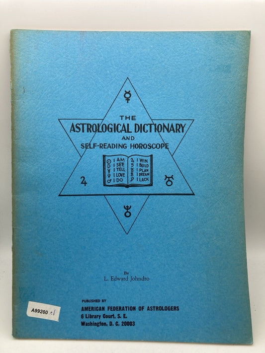 The Astrological Dictionary and Self-Reading Horoscope