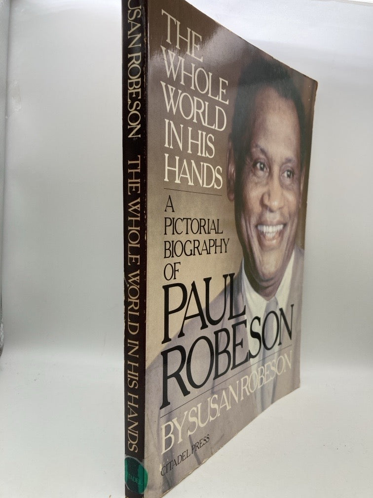 Here I Stand (signed by Paul Robeson) + The Whole World in His Hands: A Pictorial Biography of Paule Robeson