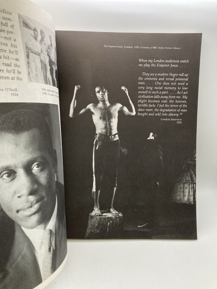 Here I Stand (signed by Paul Robeson) + The Whole World in His Hands: A Pictorial Biography of Paule Robeson