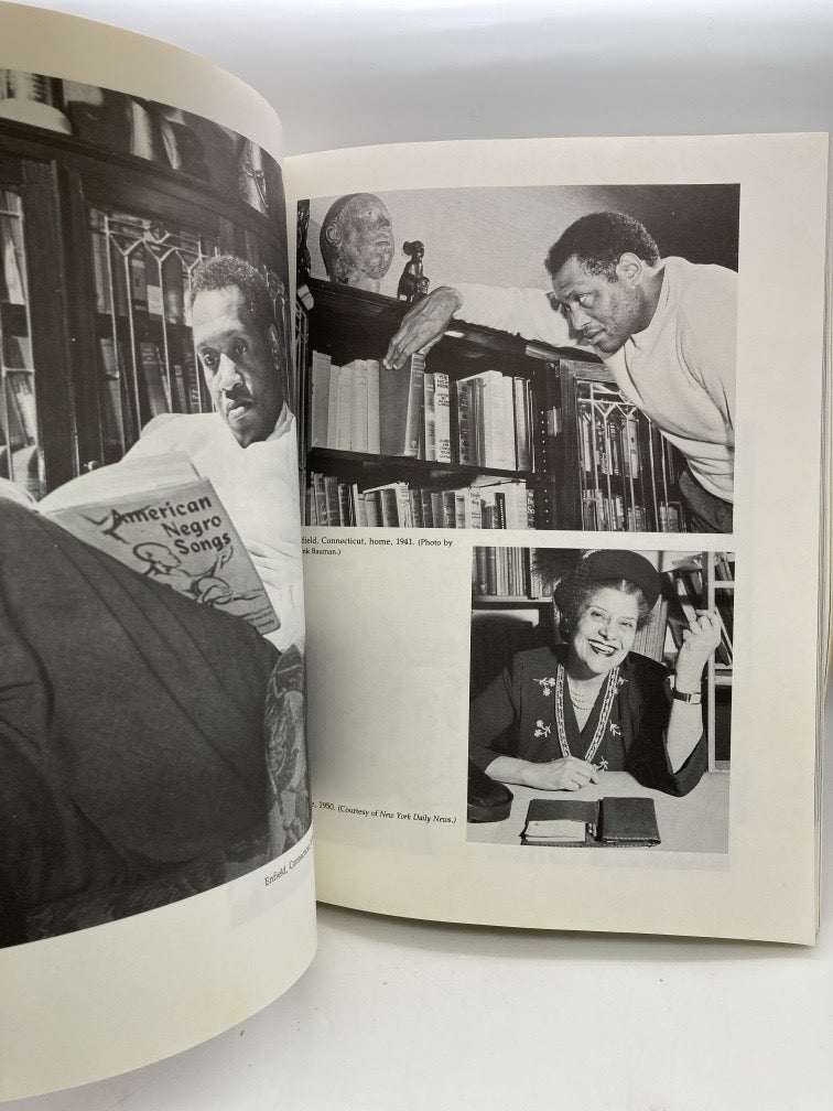 Here I Stand (signed by Paul Robeson) + The Whole World in His Hands: A Pictorial Biography of Paule Robeson