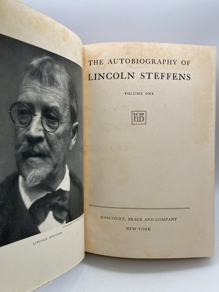 The Autobiography of Lincoln Steffens: Volume One