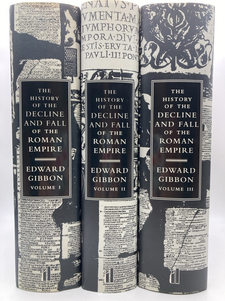 The History of the Decline and Fall of the Roman Empire (3 Volume Set)