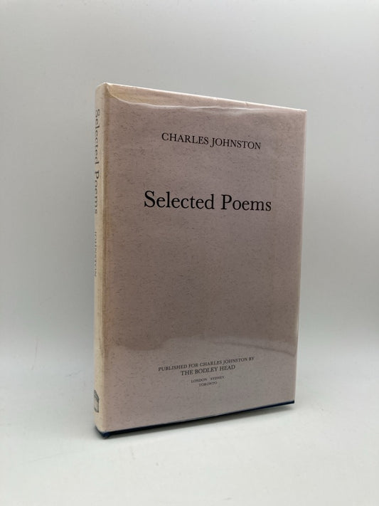 Charles Johnston: Selected Poems (signed)