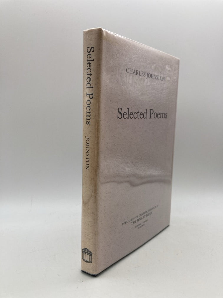 Charles Johnston: Selected Poems (signed)