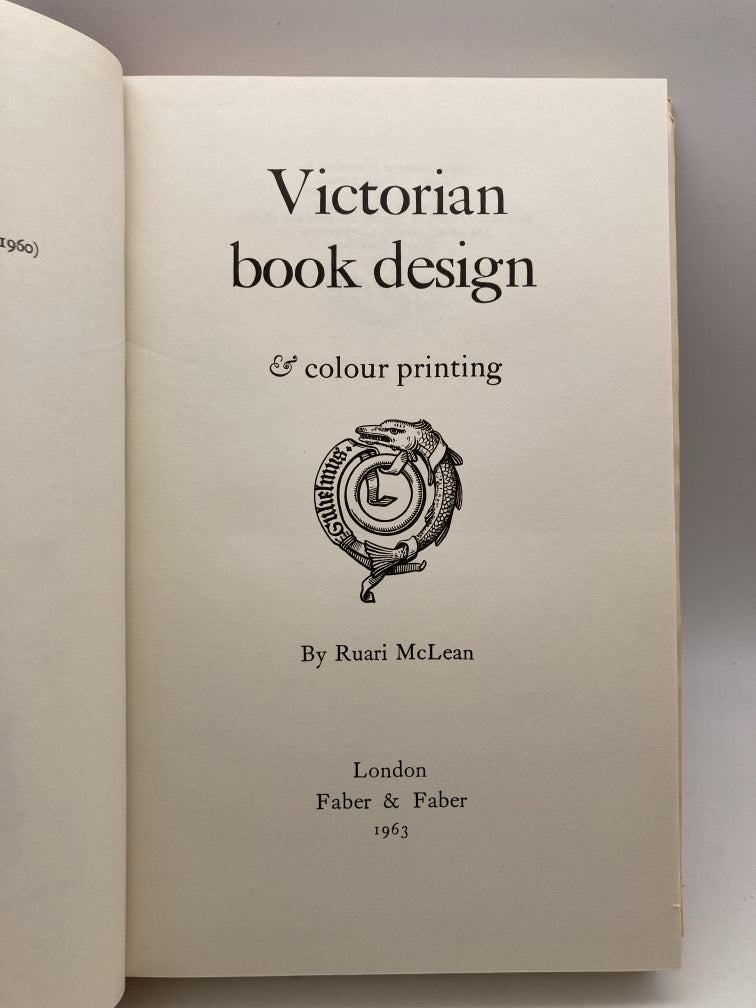 Victorian Book Design and Colour Printing