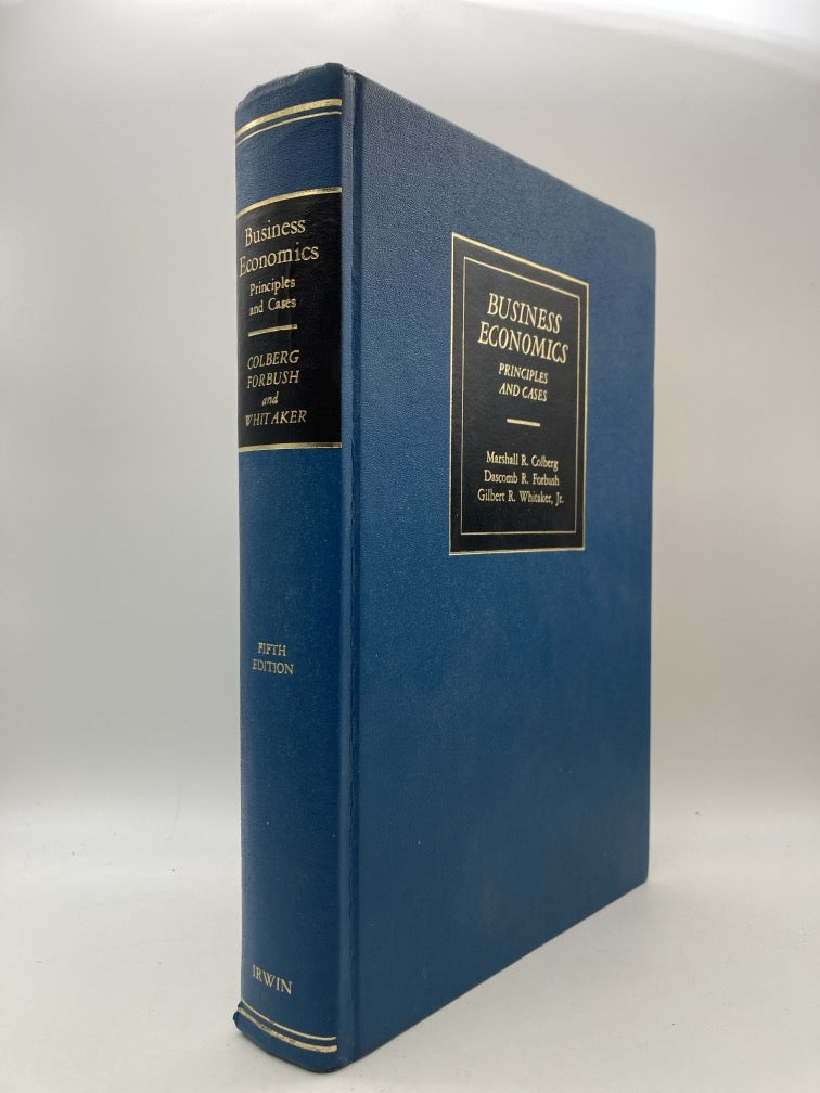 Business Economics: Principles and Cases