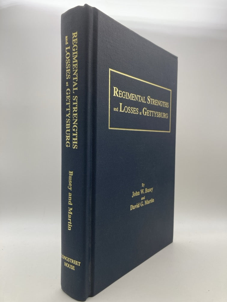 Regimental Strengths and Losses at Gettysburg