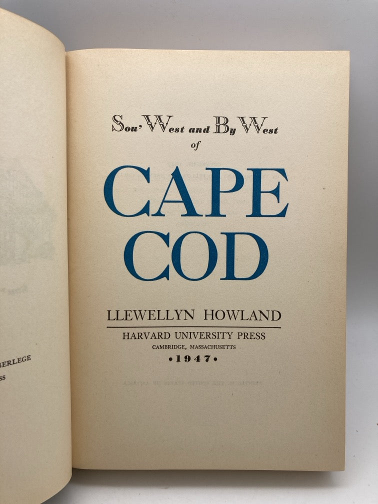 Sou' West and By West of Cape Cod