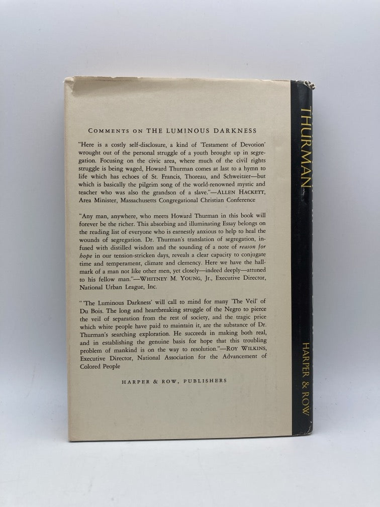 The Luminous Darkness: A Personal Interpretation of Segregation and the Ground of Hope