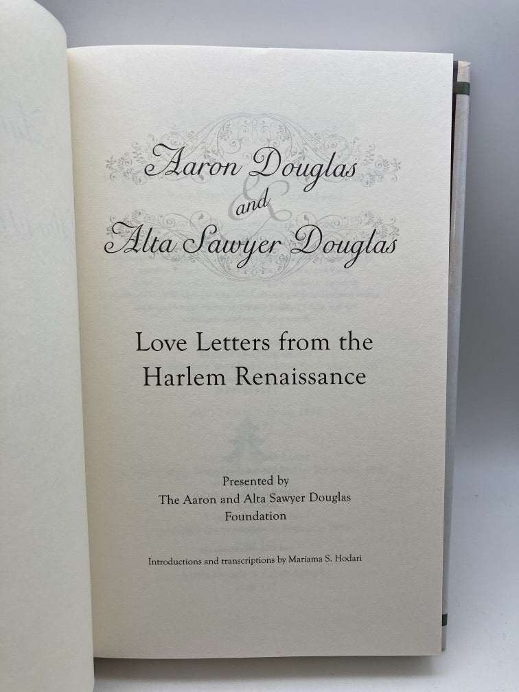 Love Letters from the Harlem Renaissance: Aaron Douglas and Alta Sawyer Douglas