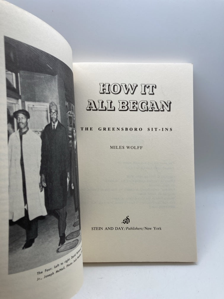 How It All Began: The Greensboro Sit-Ins