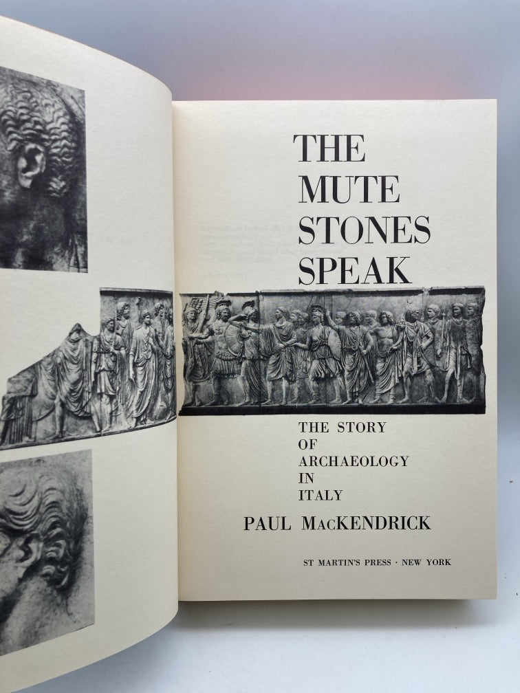The Mute Stones Speak & The Greek Stones Speak (2 Volume Set in Slipcase)