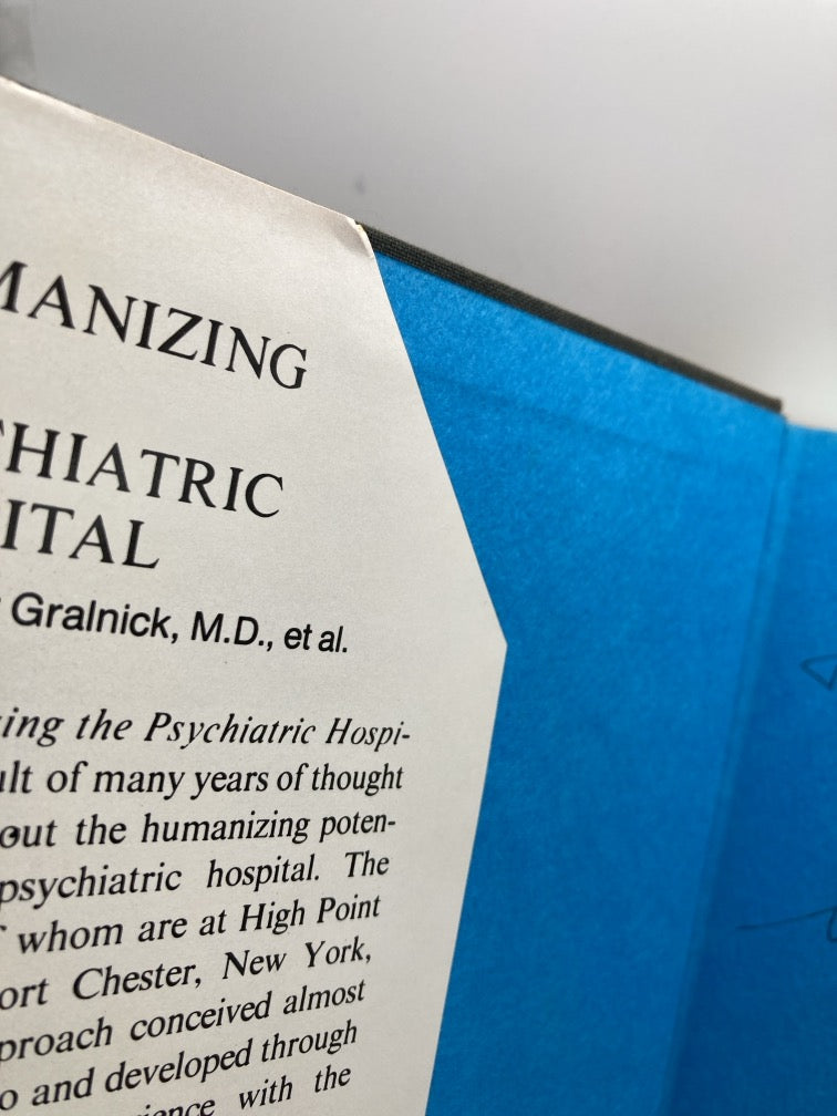 2 Psychiatric Hospital Books by Alexander Gralnick (signed)