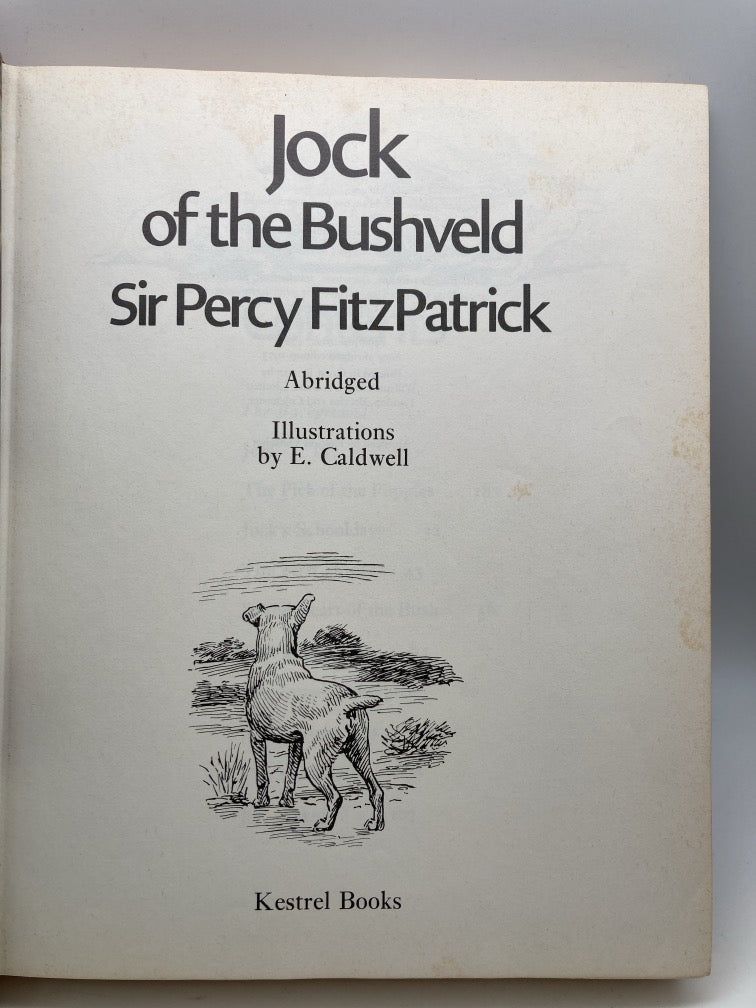 Jock of the Bushveld (Kestrel Books Abridged Edition 1975)