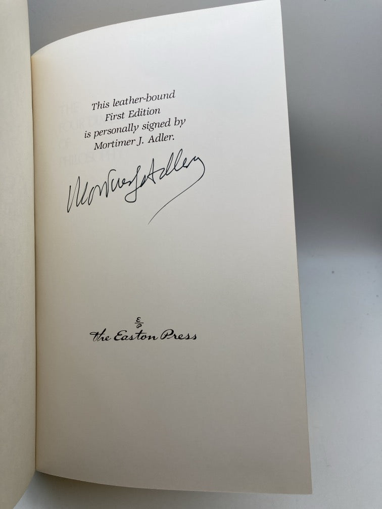 The Four Dimensions of Philosophy (Easton Press Signed First Edition)