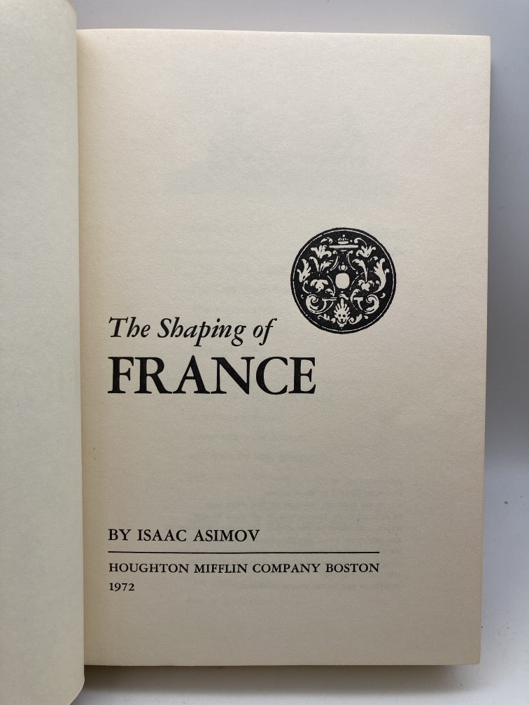Isaac Asimov: The Shaping of France