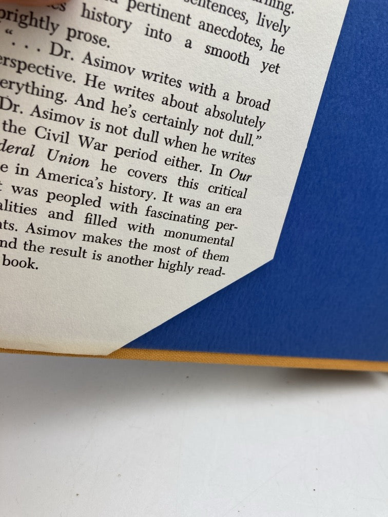 Isaac Asimov: Our Federal Union & The Golden Door (History of USA 1816-1918)