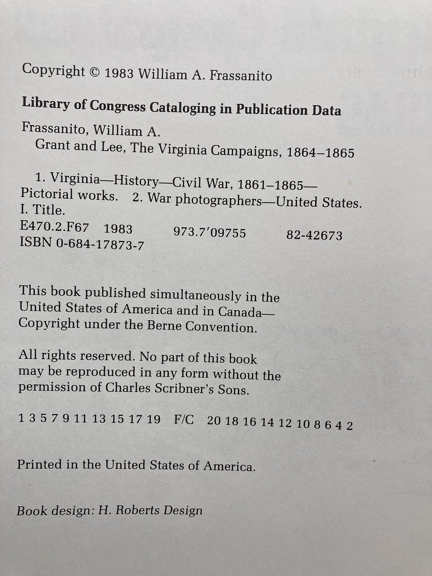 Grant and Lee. The Virginia campaigns 1864-1865.