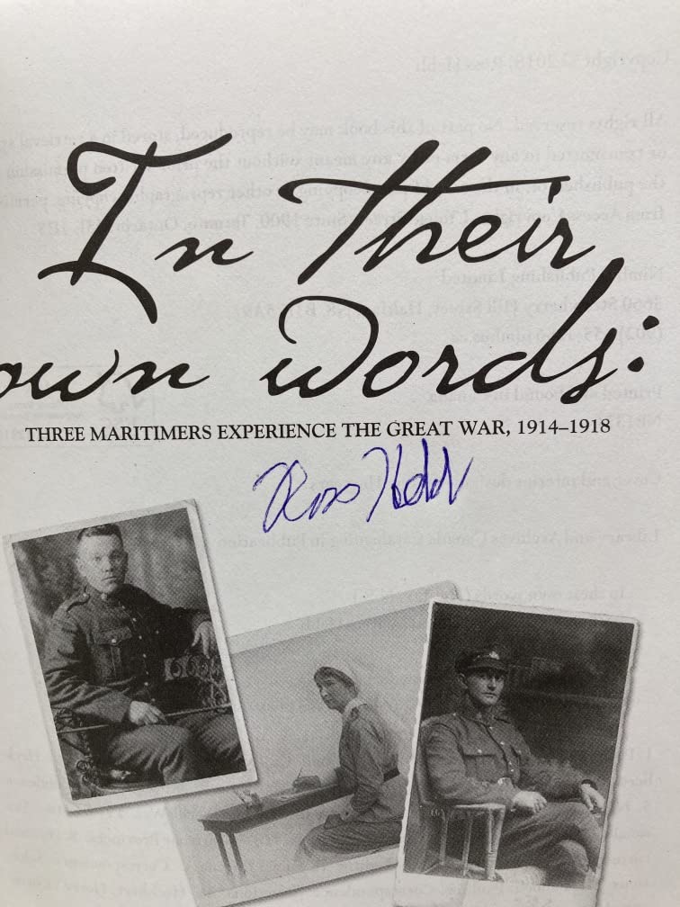 In Their Own Words: Three Maritimers Experience the Great War