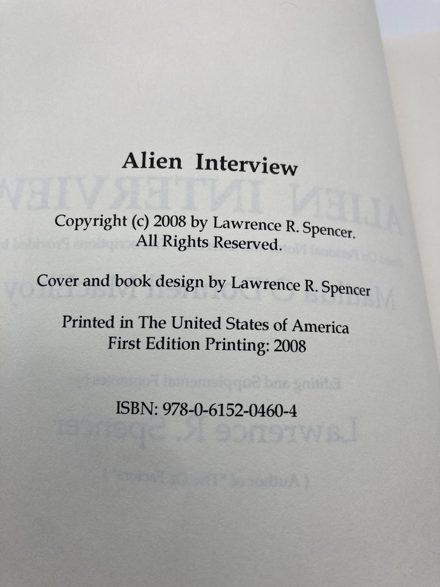 Alien Interview