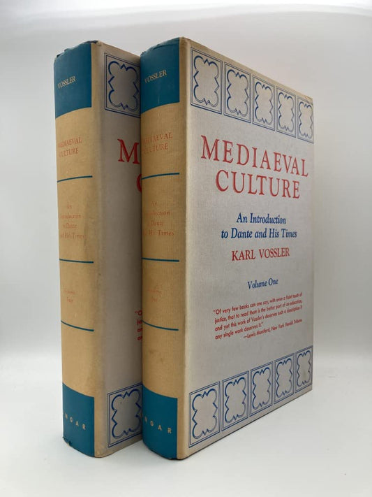 Mediaeval Culture: An Introduction to Dante and His Times
