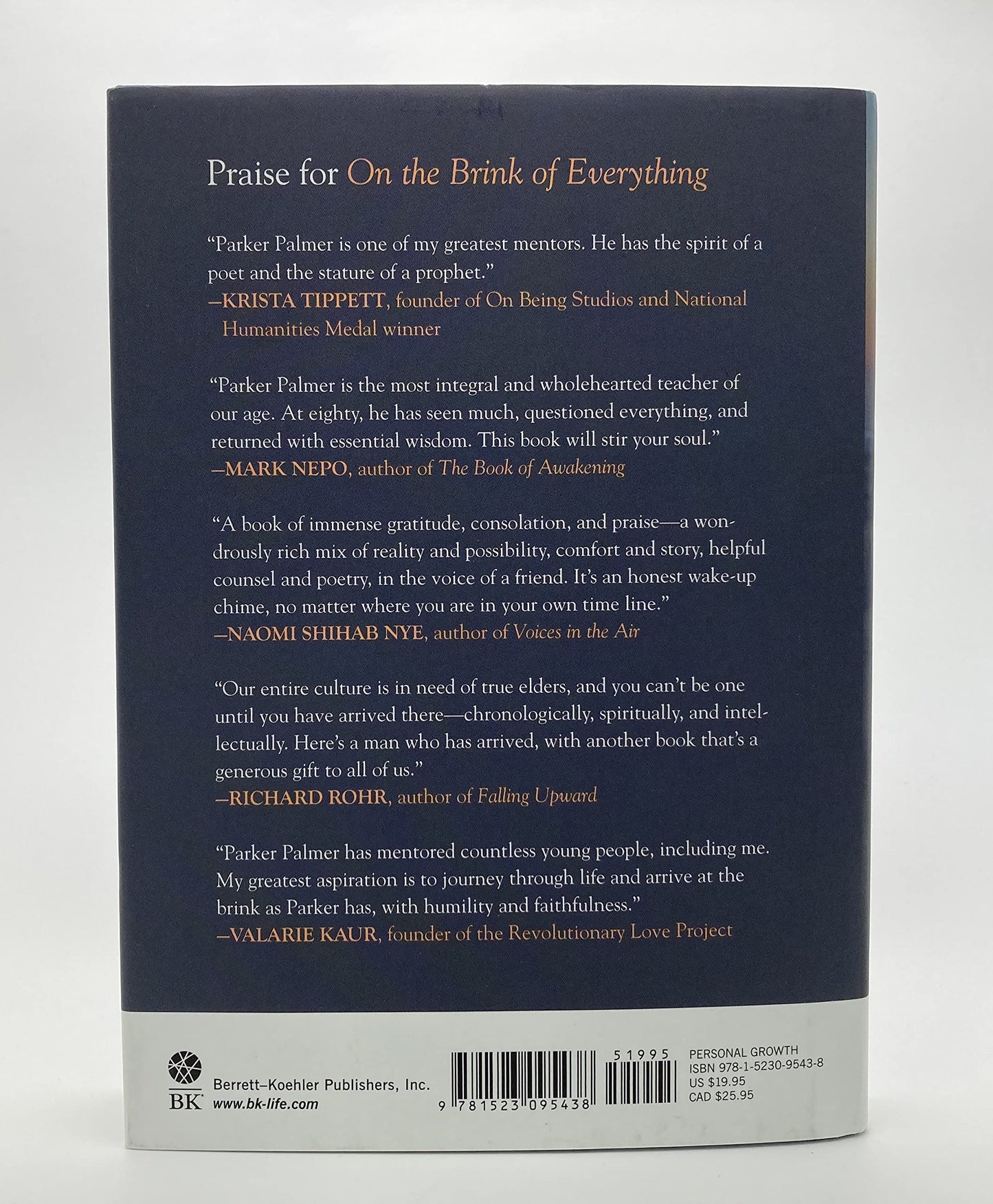 On the Brink of Everything: Grace, Gravity, and Getting Old