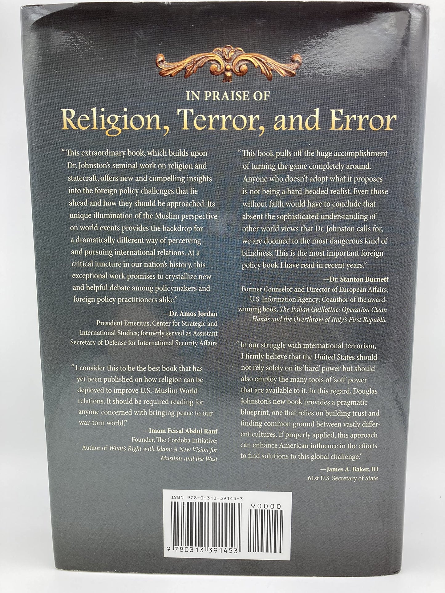 Religion, Terror and Error: U.S. Foreign Policy and the Challenge of Spiritual Engagement