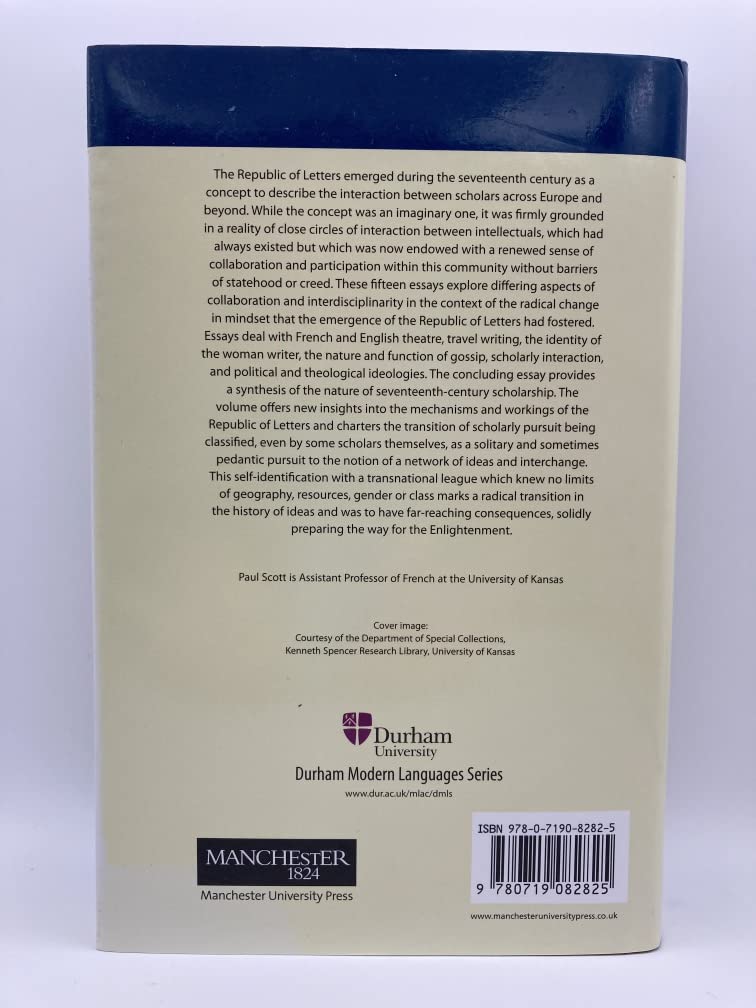 Collaboration and Interdisciplinarity in the Republic of Letters: Essays in Honour of Richard G. Maber