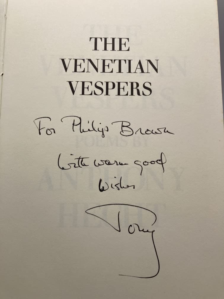 The Venetian Vespers: Poems