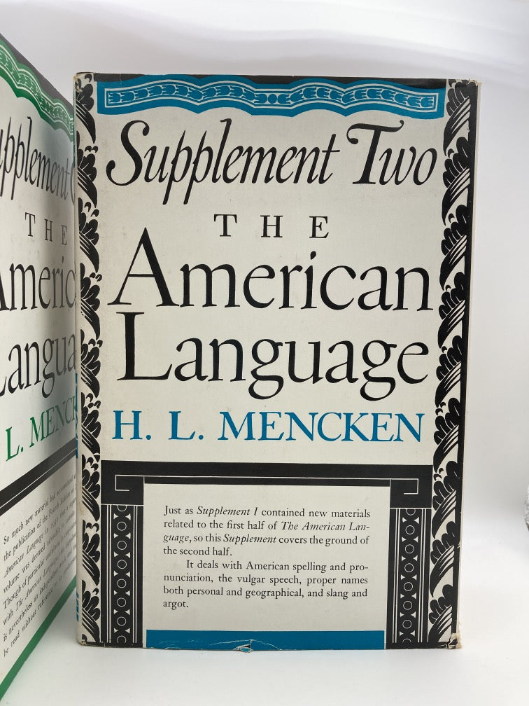 The American Language: 3 Volumes