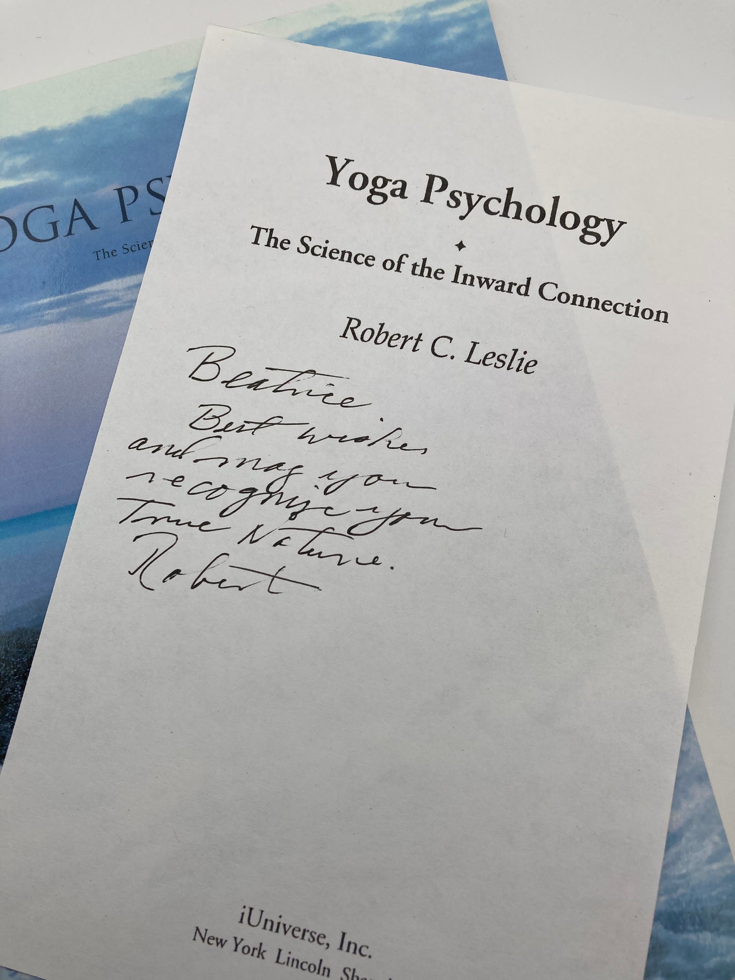 Yoga Psychology: The Science of the Inward Connection