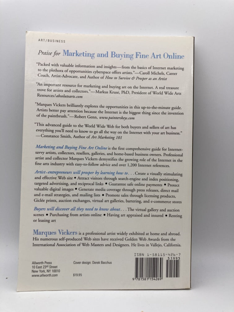 Marketing And Buying Fine Art Online: A Guide for Artists And Collectors