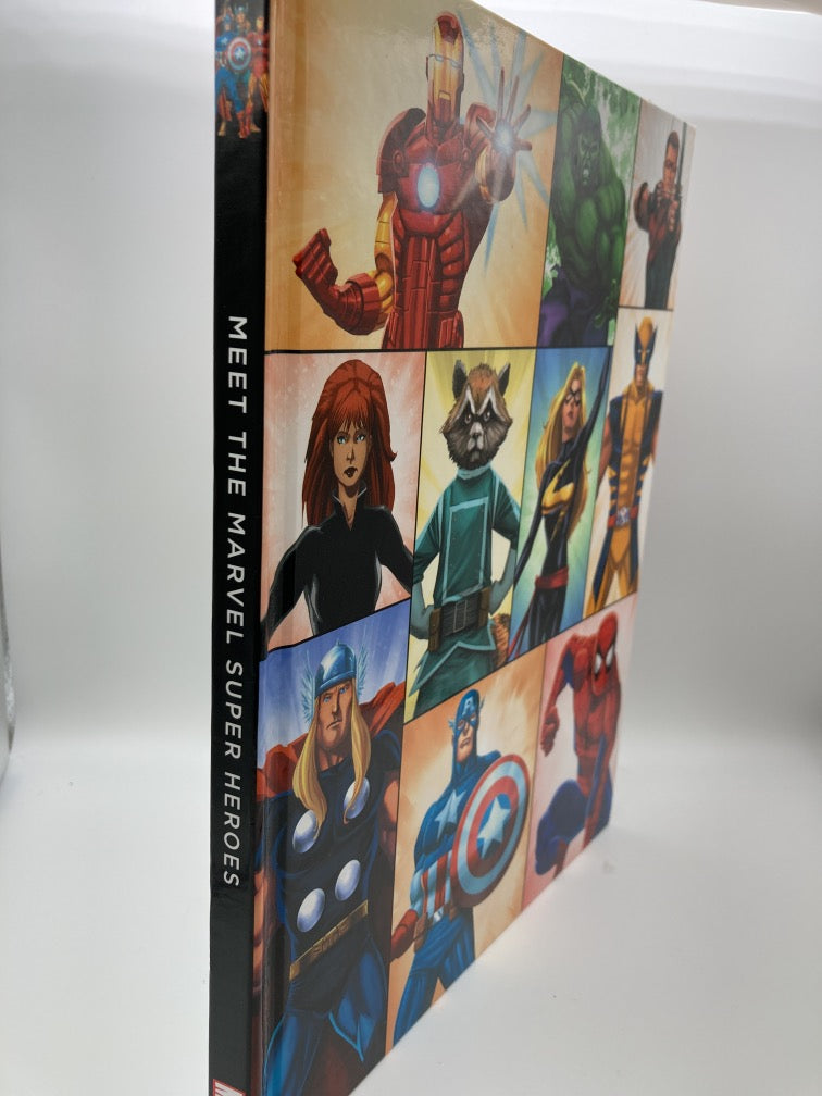 Meet The Marvel Super Heroes: Includes a Poster of Your Favorite Super Heroes!