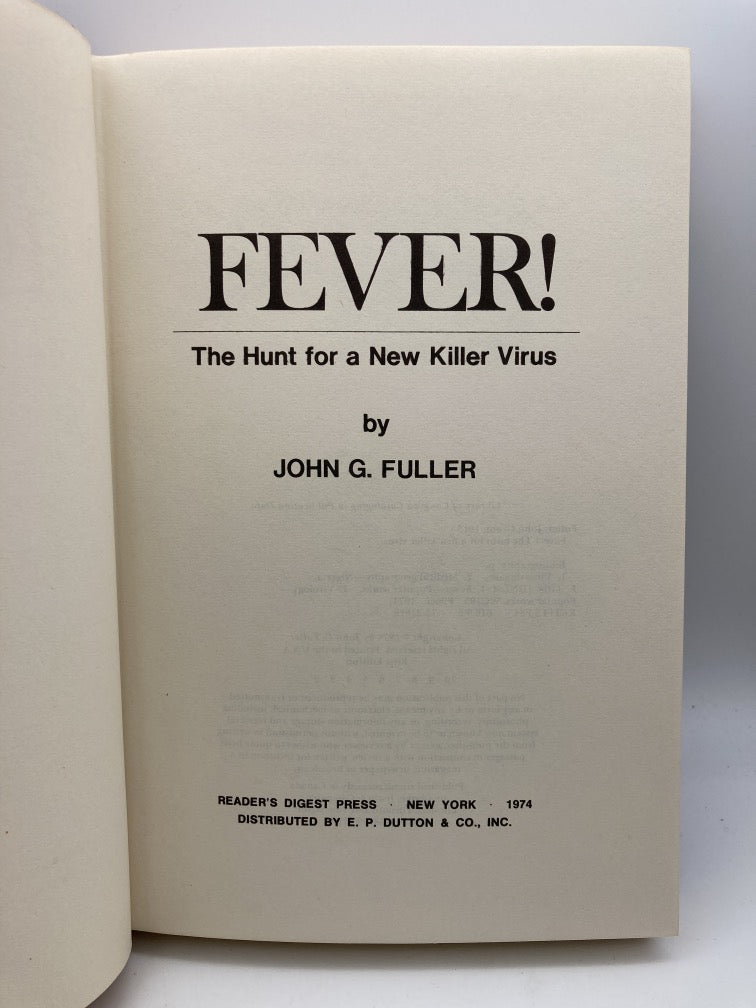 Fever! The Hunt for a New Killer Virus