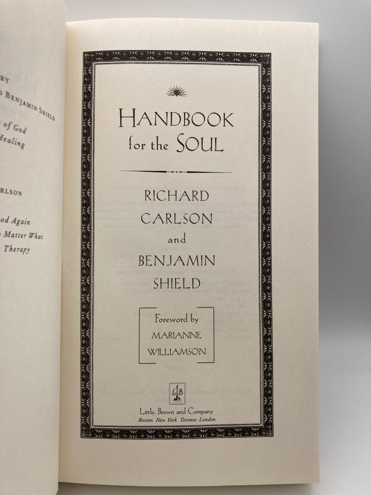 Handbook for the Soul