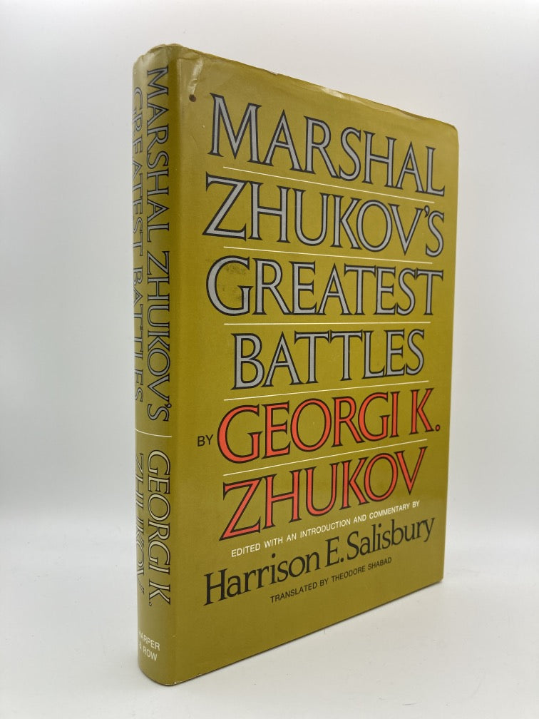 Marshal Zhukov's Greatest Battles