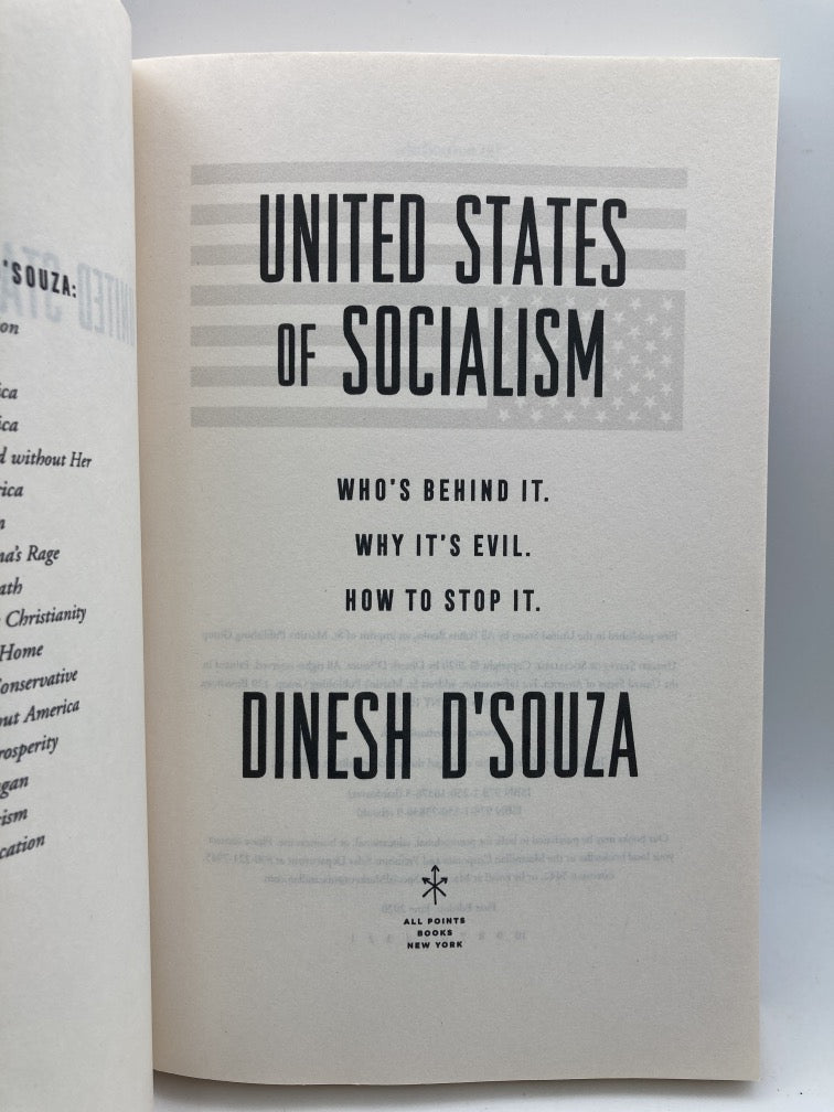 United States of Socialism: Who's Behind It. Why It's Evil. How to Stop It