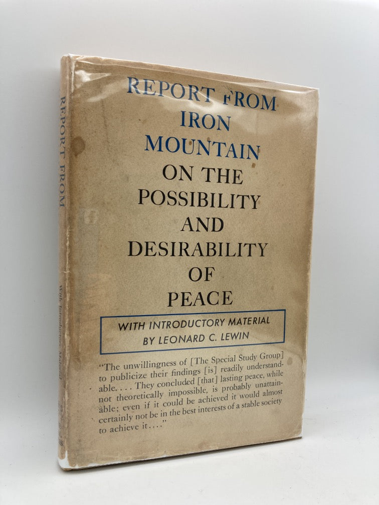 Report from Iron Mountain on the Possibility and Desirability of Peace