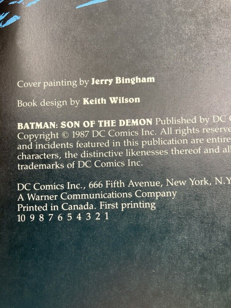 Batman: Son of the Demon