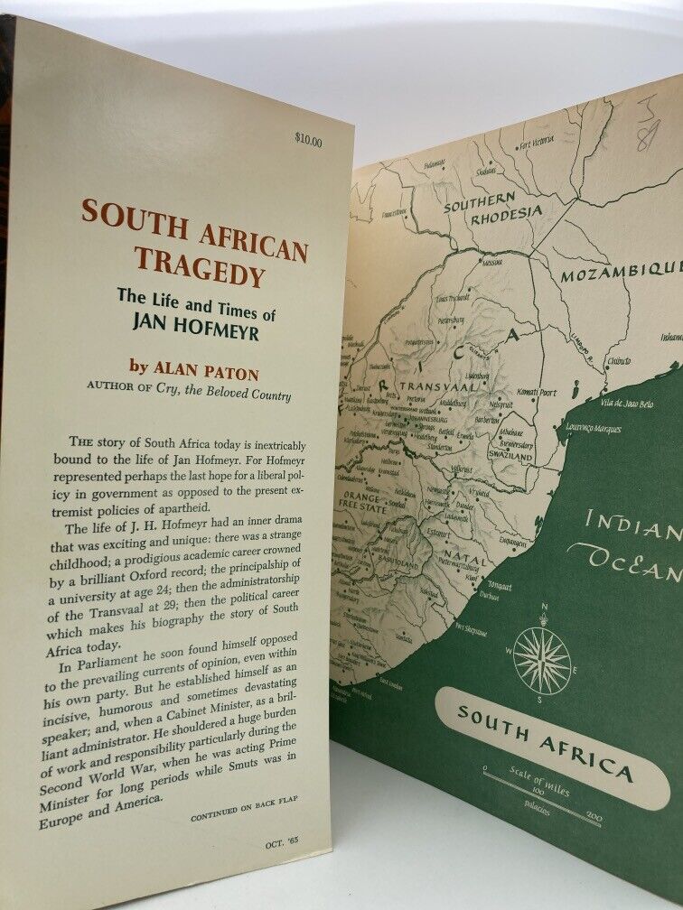 South African Tragedy: The Life and Times of Jan Hofmeyr | Original Review Copy