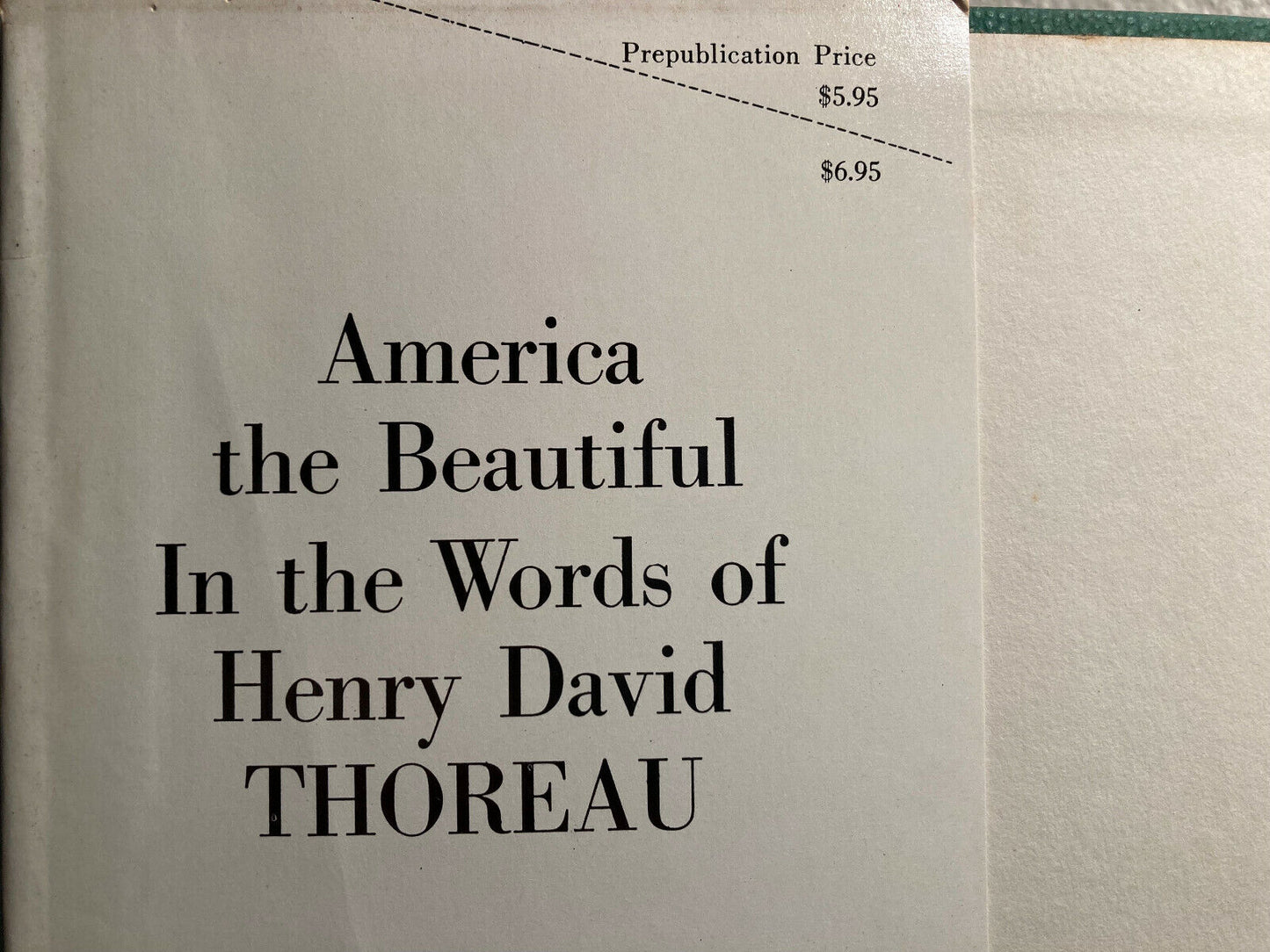 America the Beautiful in the Words of Longfellow and Thoreau | 2 Book Set