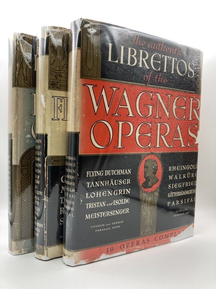 The Authentic Librettos of the Operas: 3 Book Set