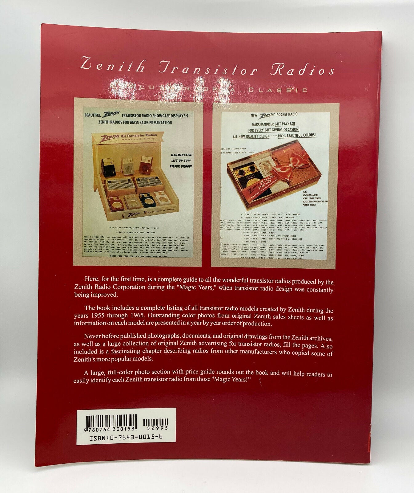 Zenith Transistor Radios : Evolution of a Classic | Signed by Norman R. Smith