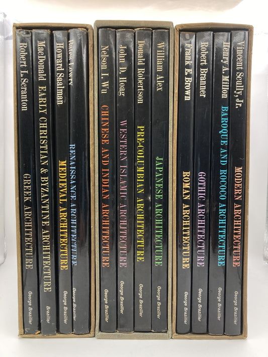 The Great Ages of World Architecture: Special Boxed Edition of 12 Volumes in 3 Slip Cases