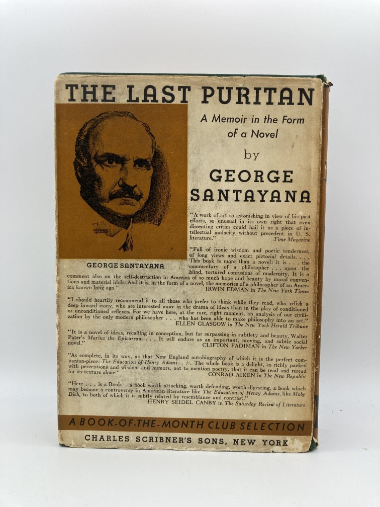 The Last Puritan: A Memoir in the Form of a Novel