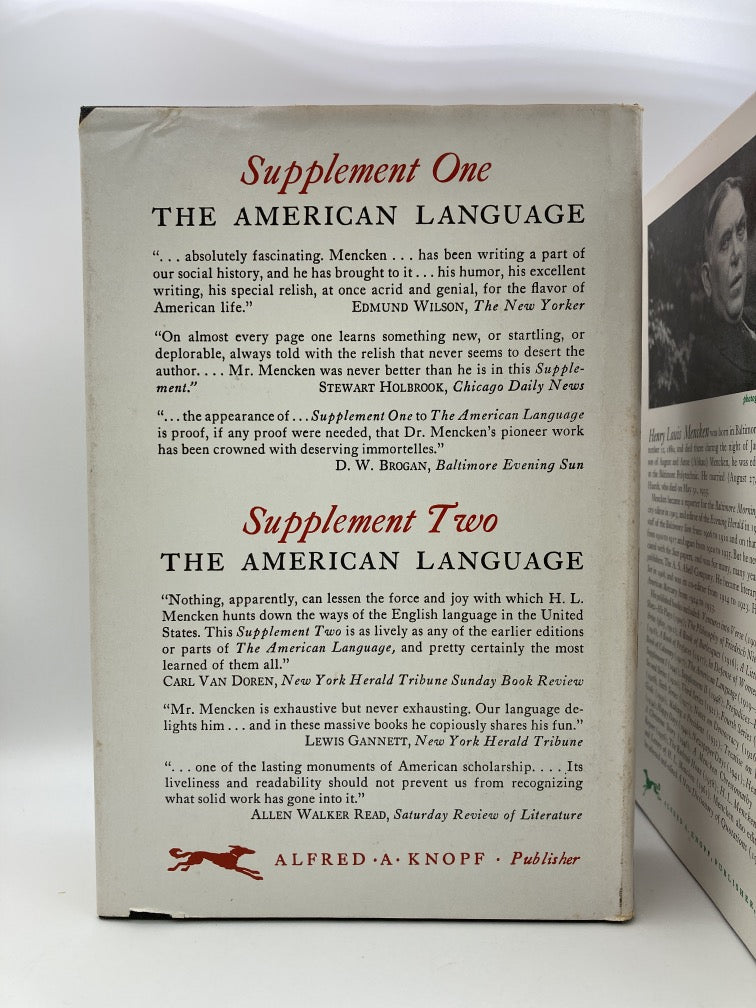 The American Language: 3 Volumes