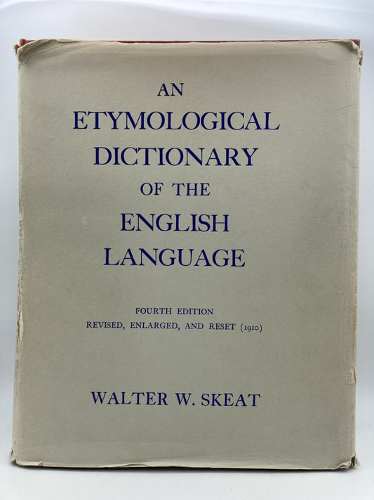 An Etymological Dictionary of the English Language